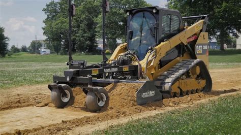 skid steer grading systems|leveling ground with skid steer.